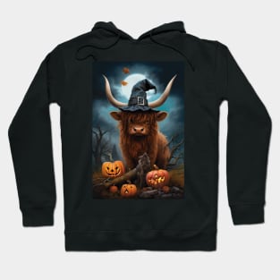 Trick Or treat - Highland Cow Hoodie